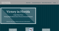 Desktop Screenshot of fairelectionsnetwork.com